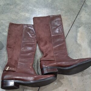 Brown Heeled Boots